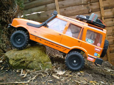 LAND ROVER DISCOVERY 1:10 Kamtec Crawler body ABS Decals Included