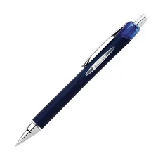 62153 Uni-Ball Jetstream RT Rollerball Pen, Blue, Fine Pt 0.7mm, Pack of 1