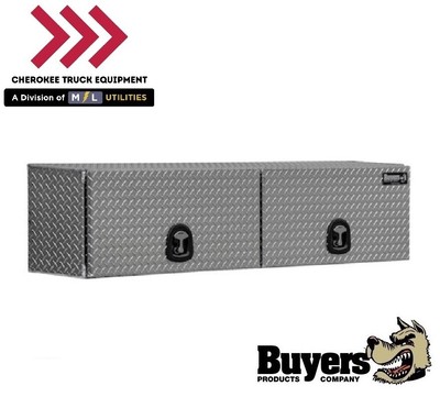 Buyers Products 1701351, 16x13x72'' Diamond Tread Aluminum Topsider Truck Box
