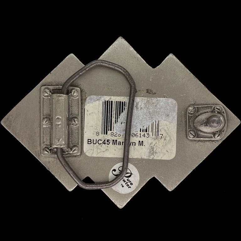 Новый из старых запасов мм Marilyn Manson музыкальные сувениры группы Y2K черный рок металлический ремень пряжка - Изображение 2 из 3