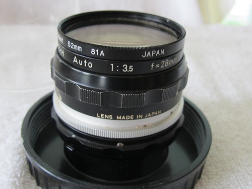 Genuine Nikon Nikkor-H Auto 28mm f/3.5 Ai MF Lens in Bubble Case s/n766282 - Picture 2 of 5