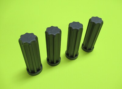 4 EA CASTER SOCKETS SMALL FOR 7/16'' GRIP RING STEM ROUND TIME SHAVER H12 