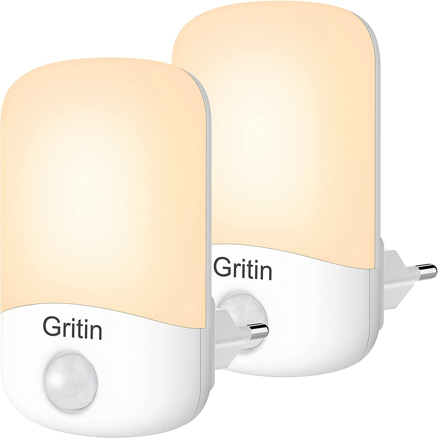Luce Notturna LED Plug Le Pareti,[2 Pezzi] Adatto per Dormire Luce Notturna Bamb