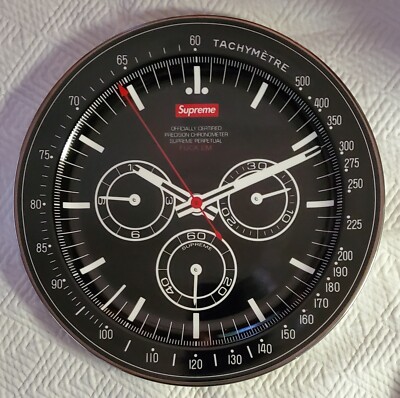 Supreme Watch Plate Black SUPREME 2020 Watch-Face 11