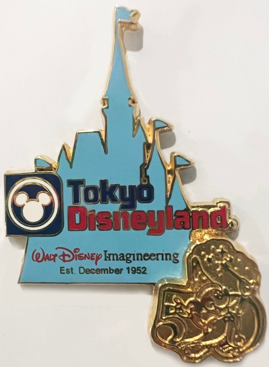 Disney WDI 50周年 ファンタジア 限定 ピンバッジ ピンズ レトロ s-l1200.jpg