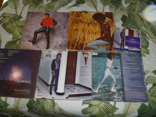 LOT 6 VINYL LP ALBUM JERMAINE JACKSON 45 RECORD RARE PIC SLEEVE VG+ LYRICS 70s - Picture 8 of 11