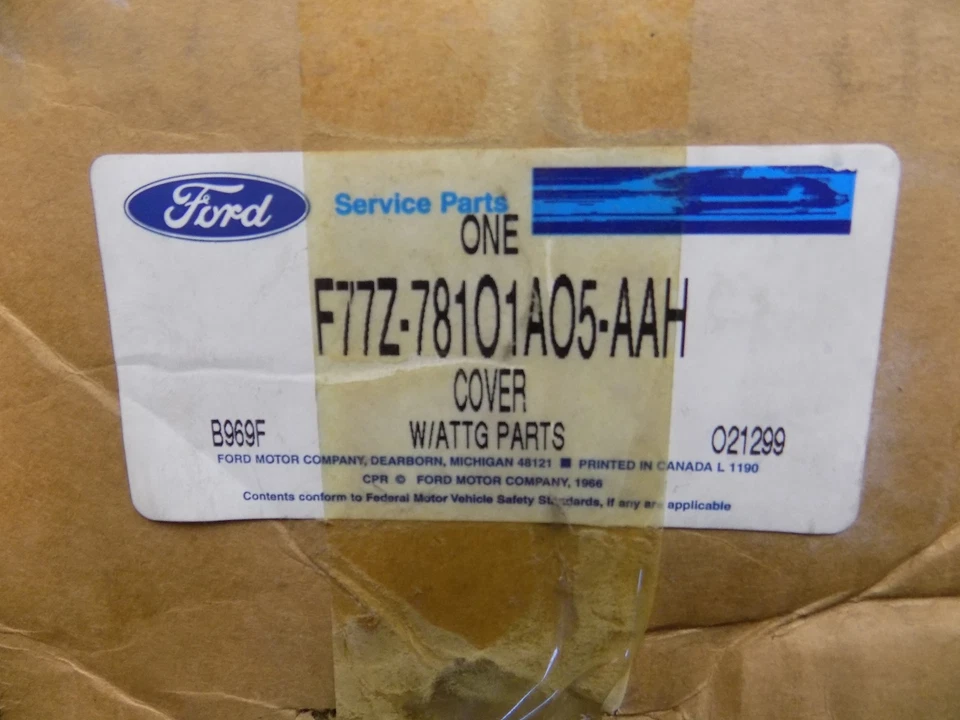 Nuevo conjunto de cubierta inferior trasera Ford Mercury Mountaineer 1998 fabricante de equipos originales Foto 3 de 3