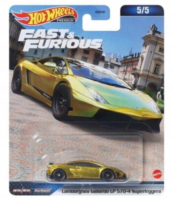 LAMBORGHINI GALLARDO LP 570-4 SUPERLEGGERA Fast & Furious Hot Wheels Premium