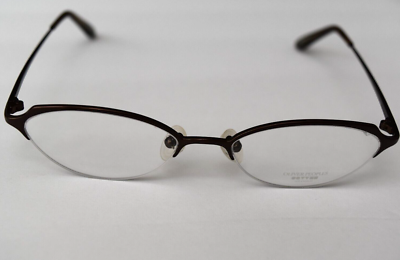 Oliver Peoples Small Titanium Oval Dulcette BIR Brown 48-17  display picture 2