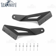 For 1999-2016 Ford F250 F350, 54" Curved Light Bar Roof Windshield Mount Bracket