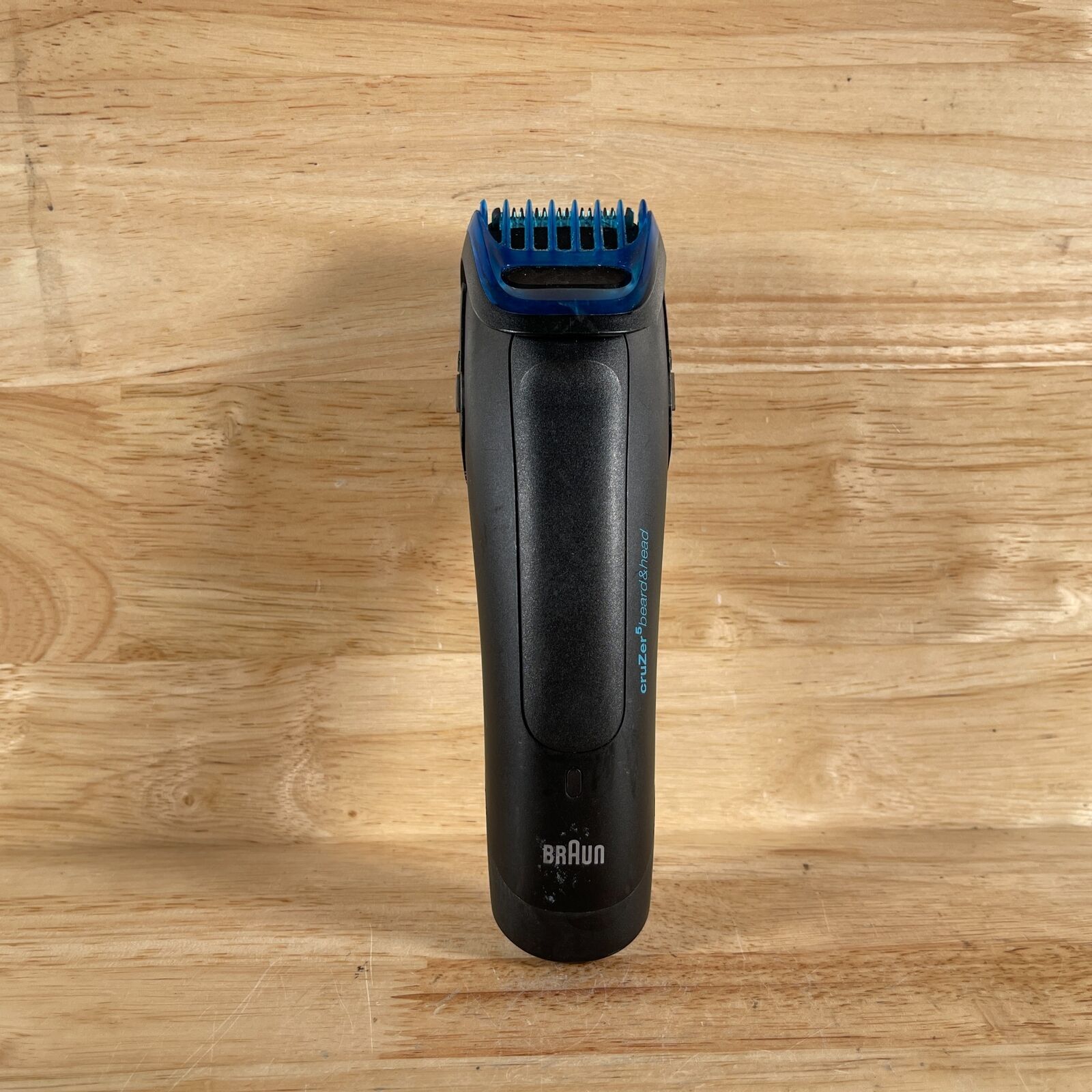 Guilty Accuracy celebration Braun Cruzer 5 Black Mens Rechargeable Stainless Steel Blades Beard/Head  Trimmer | eBay