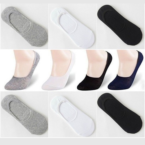 Womens Girls No Show Cotton Socks Non Slip Low Cut Ankle Invisible
