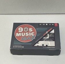 Trivia Systems 90s Music Quiz Card Game New COMPLETE Party Vintage Retro