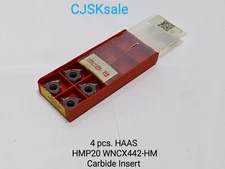 4 pcs. HAAS HMP20 WNCX442-HM  Carbide Insert (NEW).