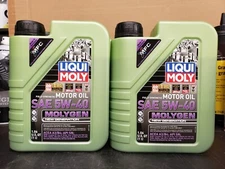 LiquiMoly 20230 Molygen New Generation SAE 5W-40 Full Synthetic Motor Oil 1L- X4