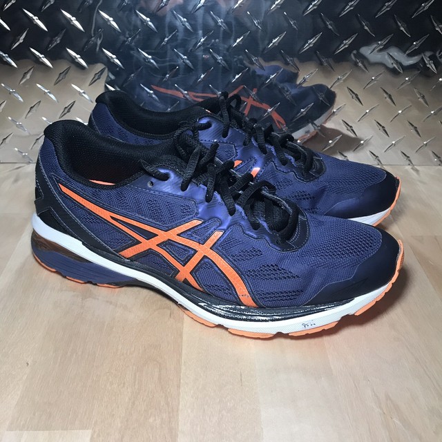 Womens ASICS Running Shoes White/navy 