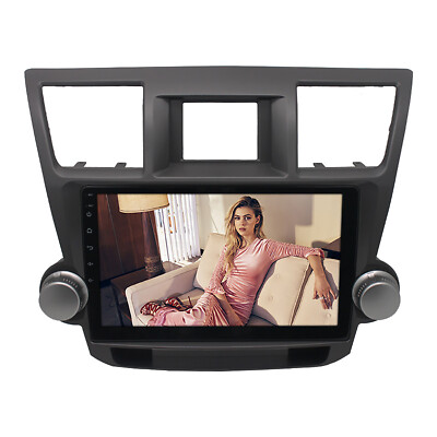 Car Stereo Radio For Toyota Highlander 09-14 10.1'' 2G 32G Carplay Camera