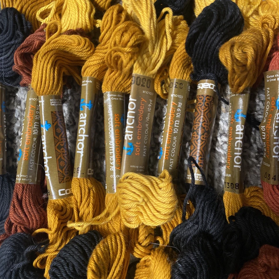 Lote de madejas bordadas suaves de anclaje Foto 4 de 4