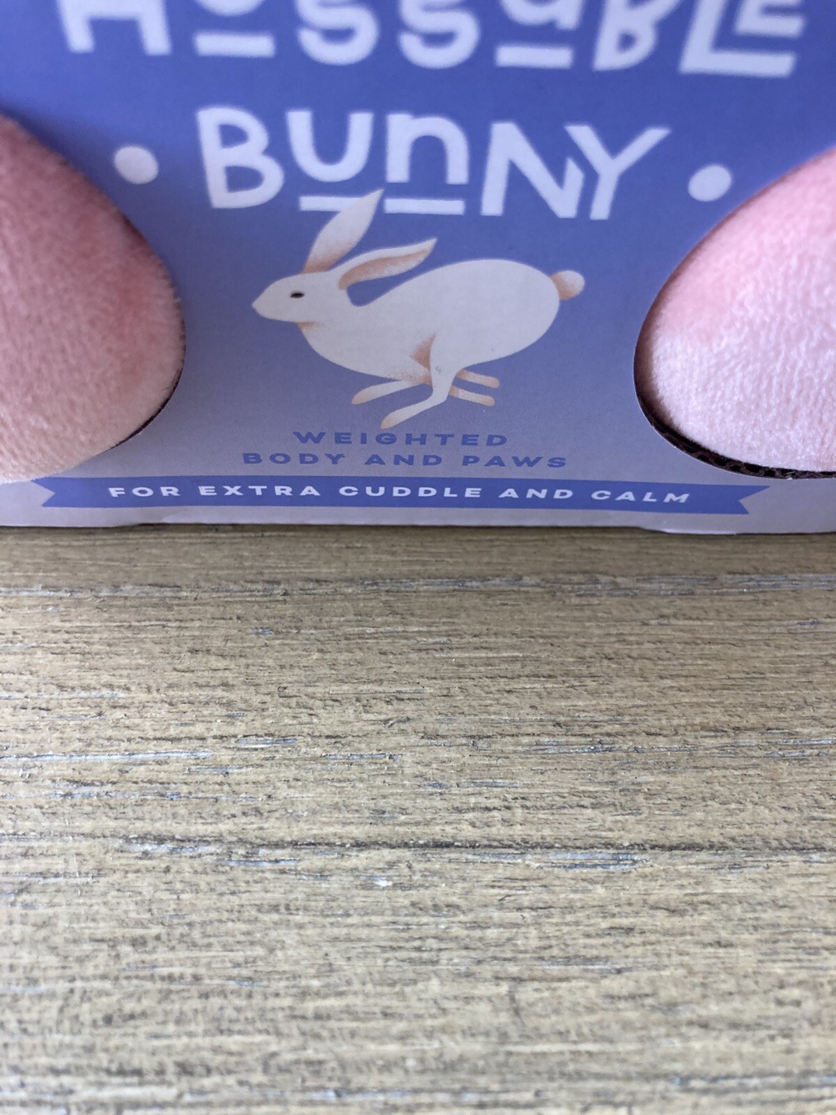 New Cuddle & Calm Weighted  Huggable Bunny Soothing Calming New In The Box 🐇