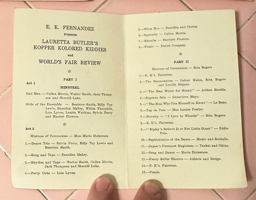 Lot SS Matsonia to Honolulu 1939 Ladies w/Leis Passenger List Race Card Minstrel - Picture 8 of 10