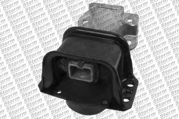Support moteur droit en aluminium renforcé pour bloc PSA 1.6 HDi 110