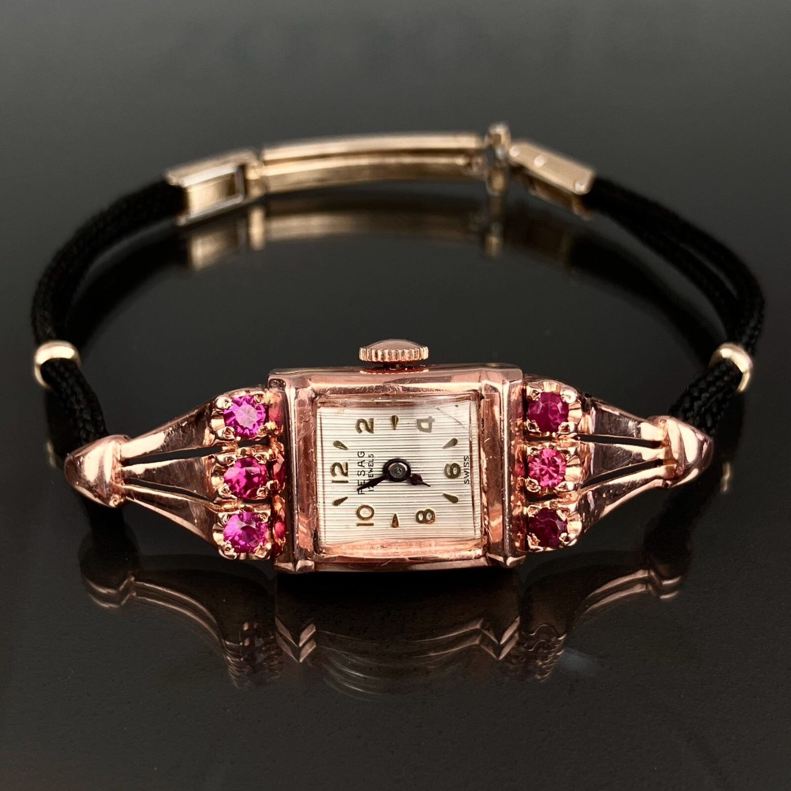 Vintage Ristlex 15 Rubis Dainty Rose Gold Watch 15 Rubis Vintage Watch - Etsy main image 4