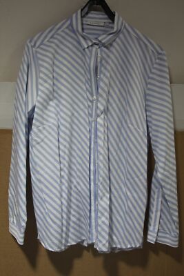 Eterna women's shirt 100% cotton shirt blouse size 44 blouse