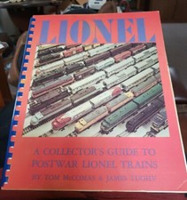 Lionel Collectors Guide to Postwar Lionel Trains Vintage 1974 McComas, Tuohy