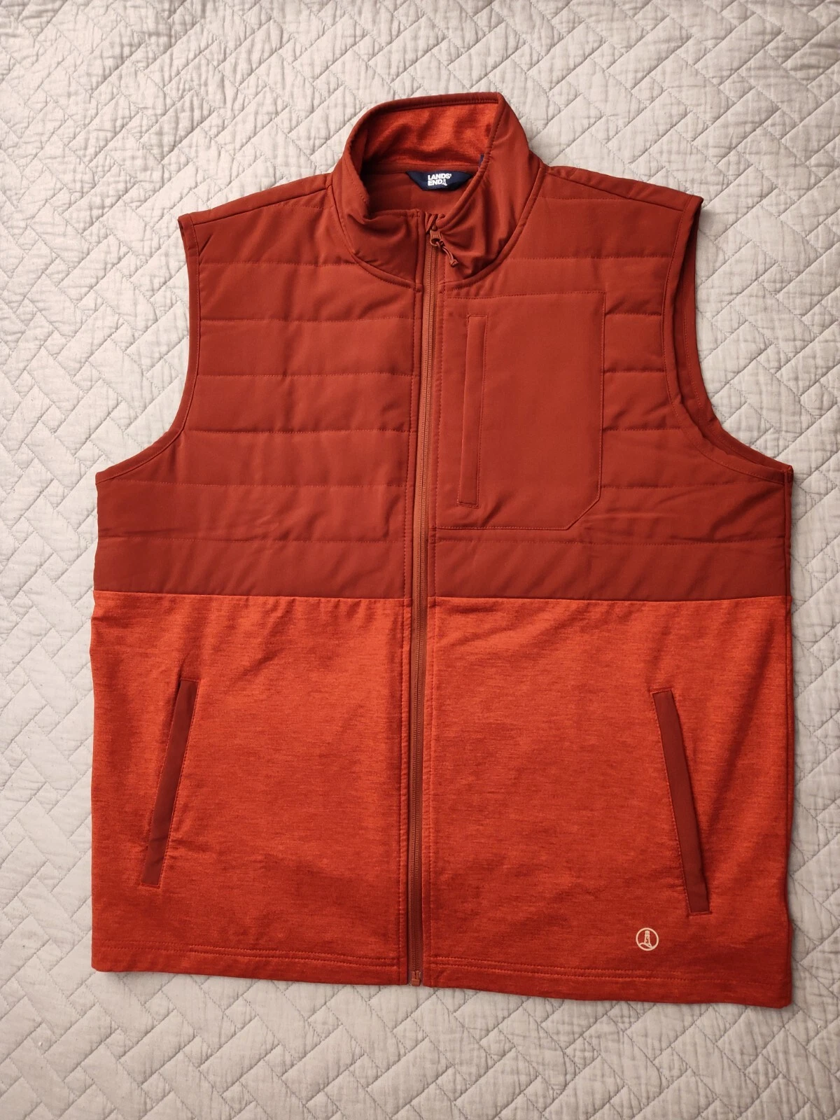 Lands' End Men's Vest Size Large