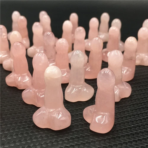 Wholesale Natural mix mini Penis Carved quartz Crystal Massager Wand Healing - Picture 106 of 296