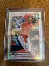 2020 Bowman Draft Base Chrome Refractor #BD-15 Rece Hinds - Cincinnati Reds