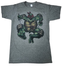 Teenage Mutant Ninja Turtles 1984 Raphael T-Shirt s-3x Men's military color