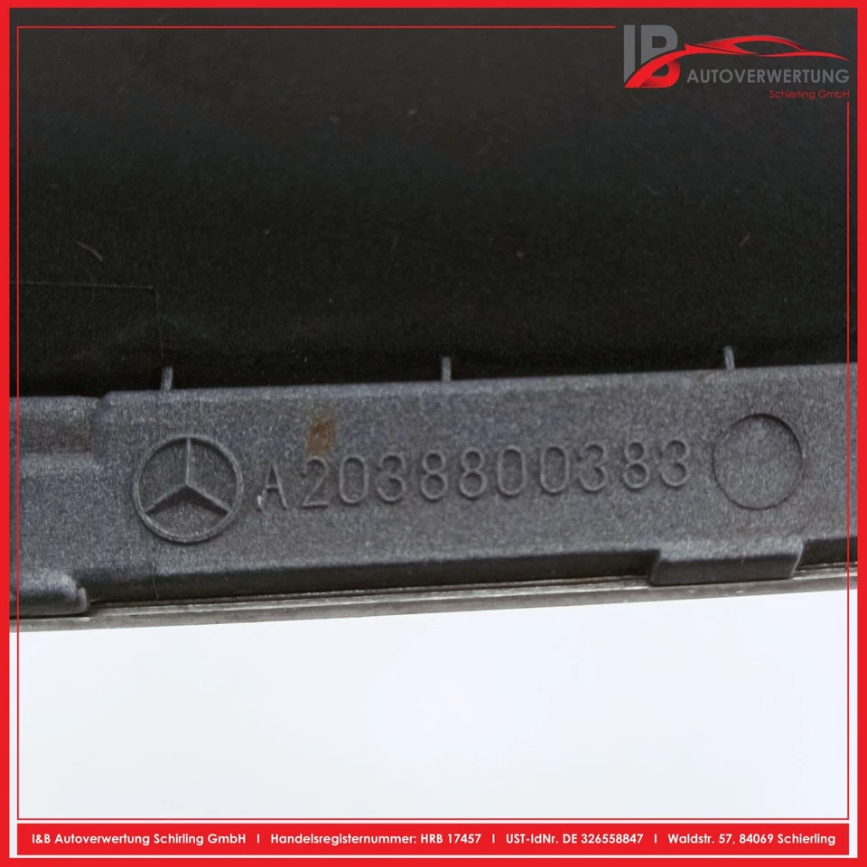 MERCEDES BENZ C-KLASSE COUPE CL203 C180 Kühlergrill Frontgrill 2038800383 - Imagem 3 de 3