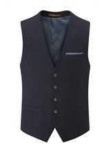 SKOPES Mens Smart Casual Waistcoat Berwick in Navy Size 48 to 56
