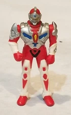 💥 HTF 1994 Playmates Mini ULTRAMAN 2.5"in Superhuman Samurai Syber Squad FIGURE