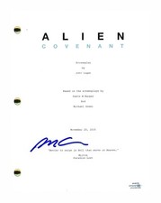 Michael Green Signed Autographed ALIEN COVENANT Movie Script Writer ACOA COA