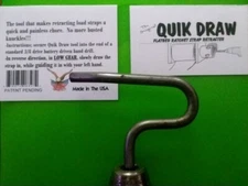 Quantity #2 - Drill Driven Winding Tool for Flat Bed Trailer Straps - Free Ship