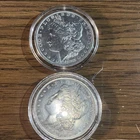 2-$1 Morgan Silver Dollar 1883 S 1883 O Brilliant Uncirculated