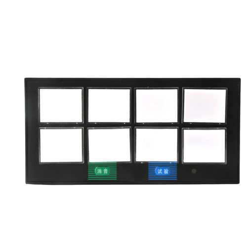 8 Channel Flashing Alarm Annunciator Audible Visual Alarm Panel AC220V DC24V for - Bild 5 von 10