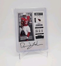 DAVID JOHNSON 2017 Panini Contenders Vet Ticket On Card Autograph #395 ARIZONA