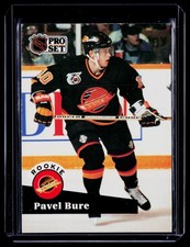 1991-92 Pro Set NHL Hockey #564 Pavel Bure ROOKIE Card Vancouver Canucks NM