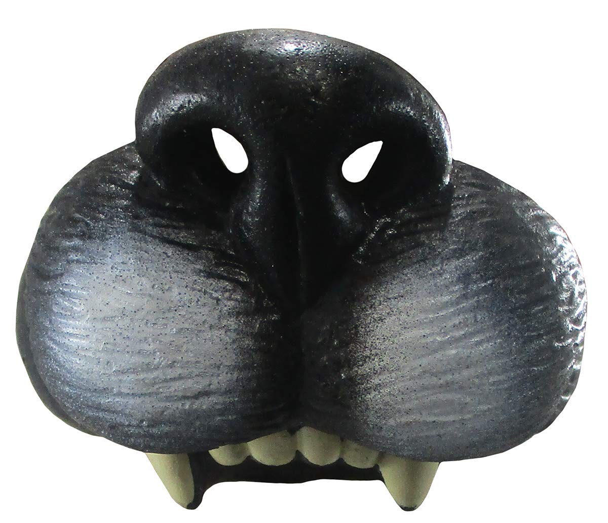 Big Bad Wolf Ears Tail Mini Nose Mask Werewolf Animal Wolfman Costume Kit Set