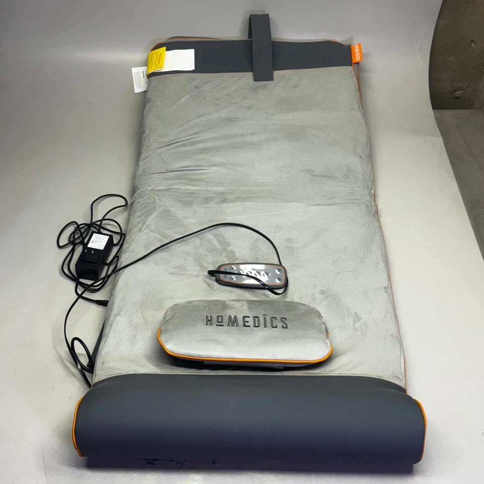 Tapete de alongamento traseiro de compressão de ar HOMEDICS 41"L X 20"W cinza BM-AC105 - Imagem 2 de 4