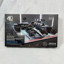 Petronas F1 4D Build AMG Car  Garage Set 244pc LED Lights 3D Puzzle Sealed New