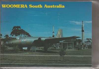 Canberra Bomber Missile Park Woomera South Australia Continental Postcard 9521