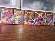 SPIDERMAN DVD COMPLETE SEASON 1~5 MARVEL 2 DISCS IN EA SEASON. SHOWROOM QUALITY  image