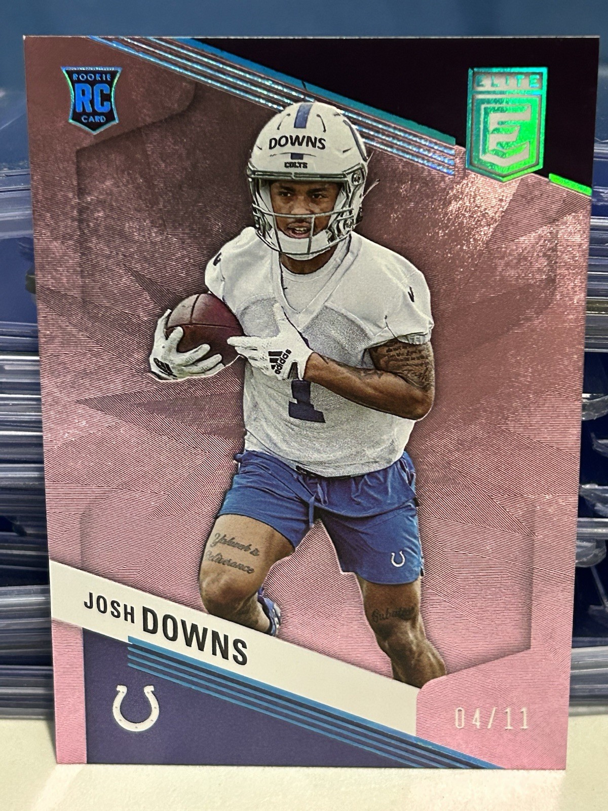 Josh Downs Panini Donruss Elite #159 Pink