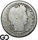 1897-S Barber Quarter
