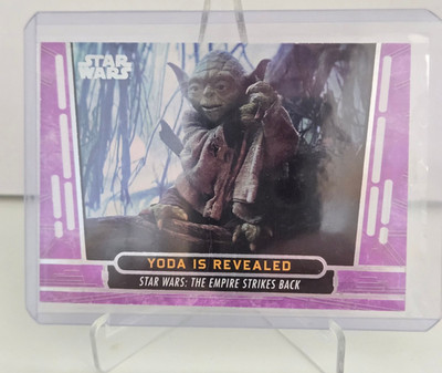 Topps 2017 Star Wars 40th Anniversary 28 / Fractor 089/100 / Yoda