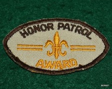 BOY SCOUT COUNCIL PATCH - HONOR PATROL - FREE SHIPPING